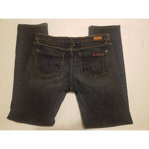 Plastic By Gly Jeans Junior‎ Sz 13 Dark Wash